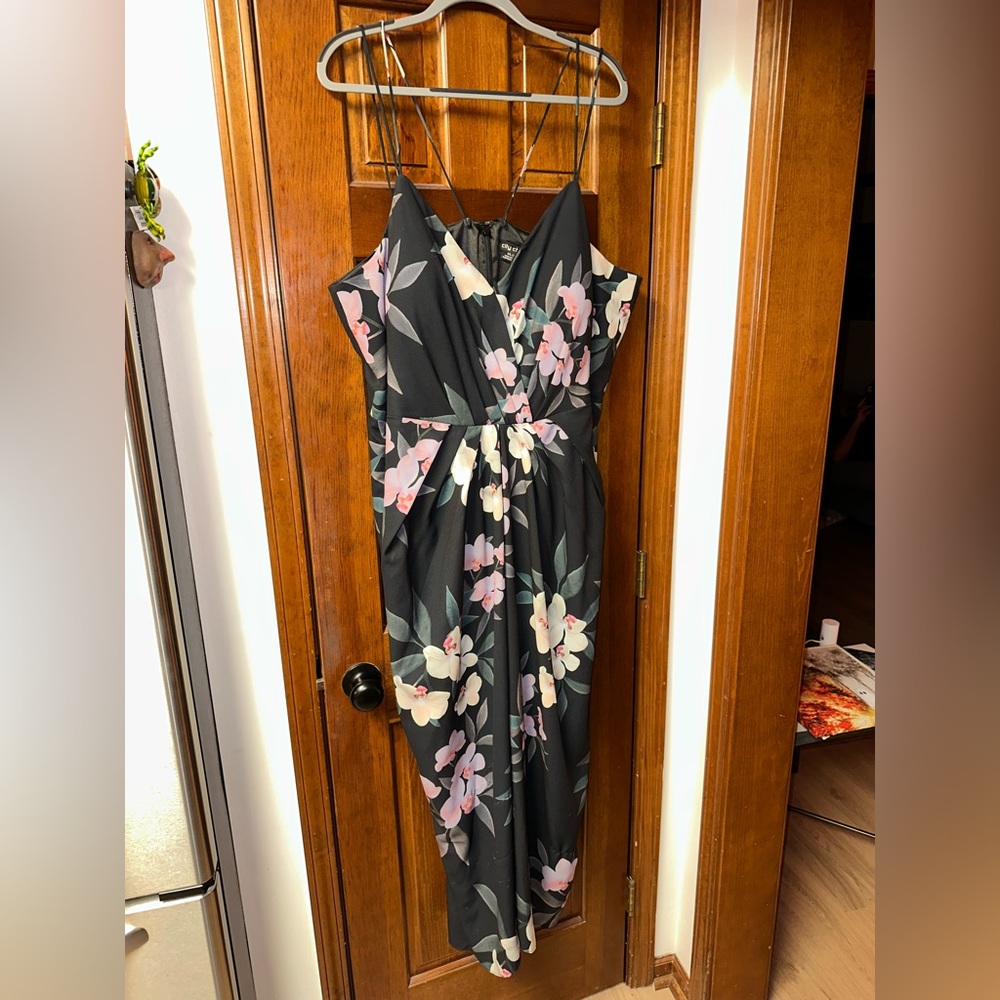 City chic floral tank dress size 24 XXL